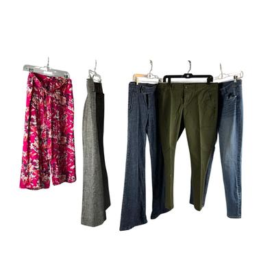 MB8294 Lot of Ladies Pants & Skirts- Banana Republic, Nine West, WHBM and more