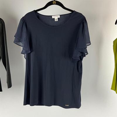 MB8295 Lot of Ladies Tops- Jude Connolly, Calvin Klein, Talbot's, City Silk