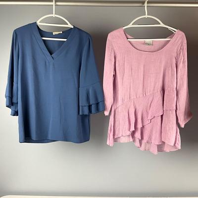 MB8300 Lot of Ladies Blouses - CLICK, J.JILL, COLDWATER CREEK