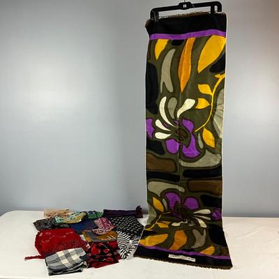 MB8309 Vintage Pierre Balmain Paris Silk Scarf and more