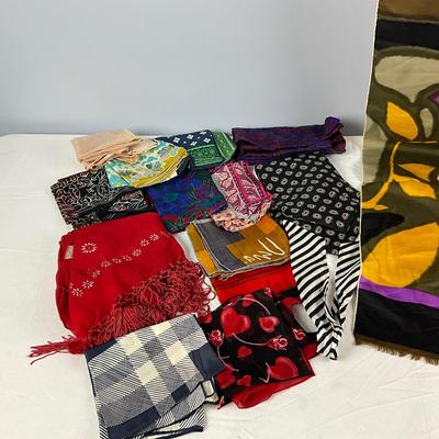 MB8309 Vintage Pierre Balmain Paris Silk Scarf and more