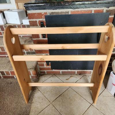 3 Rail Quilt Blanket Rack