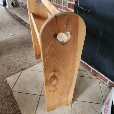 3 Rail Quilt Blanket Rack