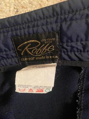 VINTAGE ROFFE SKI PANTS “ COLUMBIA NOW OWNS ROFFE