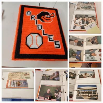 Owners Photo Album of his travels getting Autographs, Stadiums, Players, President Clinton , Cal Ripken
