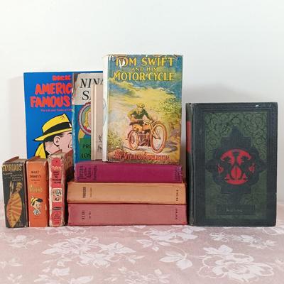 LOT 1: Whitman Publishing Co. Heidi, Walter J. Black Inc. Works of Rudyard Kipling, Better Little Books Sky Roads with Clipper Williams...
