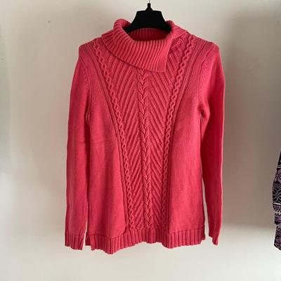 UBR8341 Lot of Three Ladies Talbots Sweater Pullovers