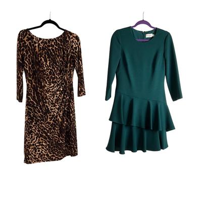 MBR8342 Lot of Ladies Two Dresses- Ralph Lauren, Eliza J