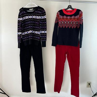 UBR8348 Lot of 2pc Ladies LOFT Outfits
