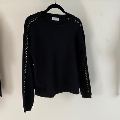 UBR8349 Lot of Four Black Tops- WHBM, Siani , Carmen