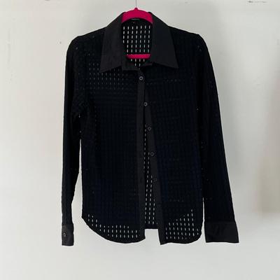 UBR8350 Lot of Ladies Black and Green Tops