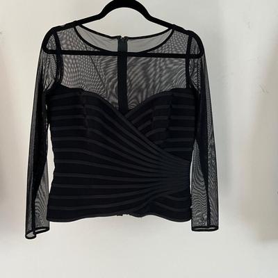 UBR8350 Lot of Ladies Black and Green Tops