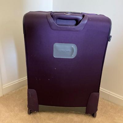UBR8356 Large Purple Samsonite Luggage