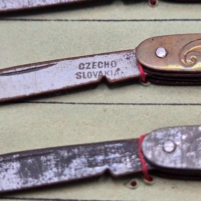 LOT 2: Tooth Pick Knives from Czechoslovakia