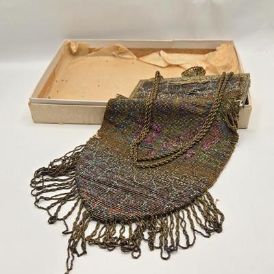 LOT 5: Antique Beaded Purse