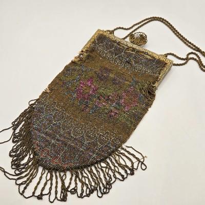 LOT 5: Antique Beaded Purse