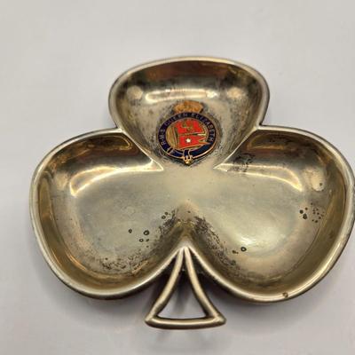 LOT 6: Set of 4 Vintage Ashtrays/Pin Trays form RMS Queen Elizabeth Ocean Liner