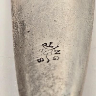 LOT 13: Antique Sterling Silver Perfume Bottle (13.2 Grams)