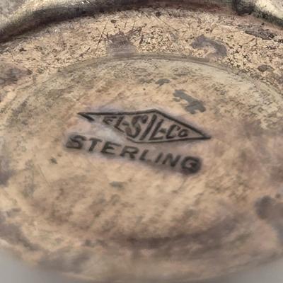 LOT 15: Vintage Sterling Silver Anston 1210 Bridge Ashtray (33.6 Grams), Collectible Spoons (21 Grams), and Six Salt/Pepper shakers (22.4...