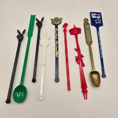 LOT 16: Large Collection of Vintage Cocktail Stirrers