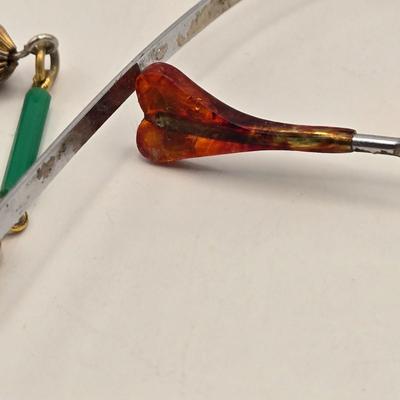 LOT 22: Antique and Vintage Eyeglasses, Pince-Nez Spectacles, and Women's Pince- Nez with Hairpin Connected with Chain