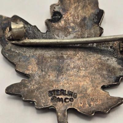 LOT 24: Vintage Sterling Silver Pins and More (45.6 GTW)