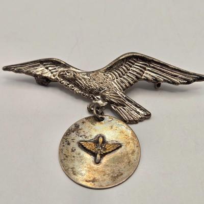 LOT 24: Vintage Sterling Silver Pins and More (45.6 GTW)