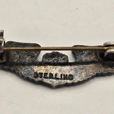 LOT 24: Vintage Sterling Silver Pins and More (45.6 GTW)