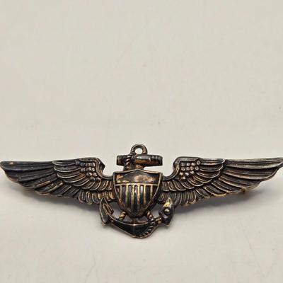 LOT 24: Vintage Sterling Silver Pins and More (45.6 GTW)