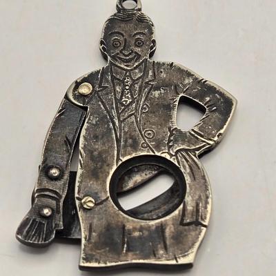 LOT 26: Two Antique Cheroot or Cigar Cutters/ One Marked Sterling Silver