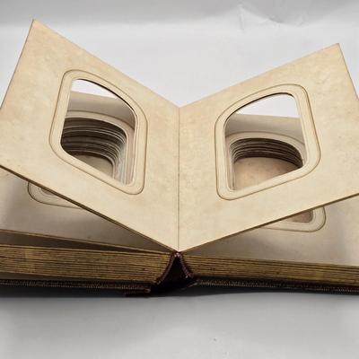 LOT 28: Two Antique Victorian Photo Albums
