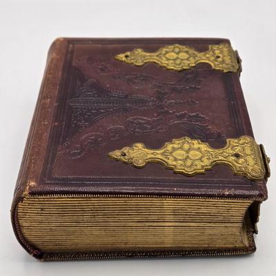 LOT 28: Two Antique Victorian Photo Albums