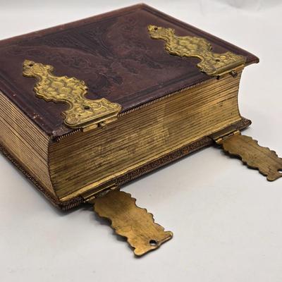 LOT 28: Two Antique Victorian Photo Albums