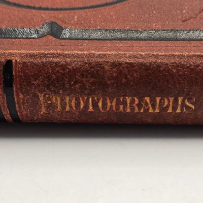 LOT 28: Two Antique Victorian Photo Albums