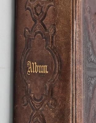 LOT 28: Two Antique Victorian Photo Albums