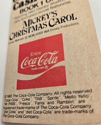 LOT 32: Vintage Stuffed Mickey Mouse Doll, Pencil Sharpener, Bendable Mickey Mouse, Mickey Holding American Flag, 1983 Coca-Cola...