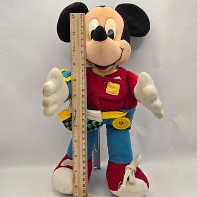 LOT 34: Vintage "Learn to Dress' Mickey Mouse, Lunch Set, NIB Snow White & the 7 Dwarfs, New Set of Books for Mickey's...
