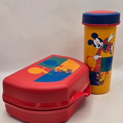 LOT 34: Vintage "Learn to Dress' Mickey Mouse, Lunch Set, NIB Snow White & the 7 Dwarfs, New Set of Books for Mickey's...