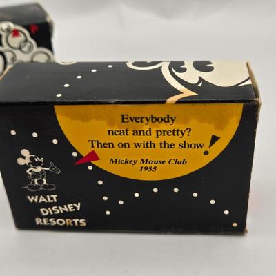 LOT 34: Vintage "Learn to Dress' Mickey Mouse, Lunch Set, NIB Snow White & the 7 Dwarfs, New Set of Books for Mickey's...