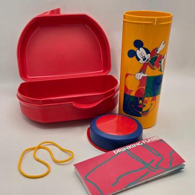LOT 34: Vintage "Learn to Dress' Mickey Mouse, Lunch Set, NIB Snow White & the 7 Dwarfs, New Set of Books for Mickey's...