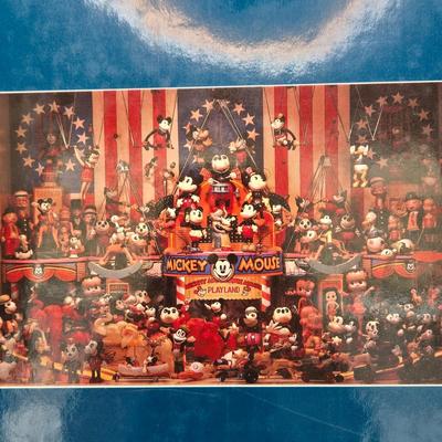 LOT 34: Vintage "Learn to Dress' Mickey Mouse, Lunch Set, NIB Snow White & the 7 Dwarfs, New Set of Books for Mickey's...