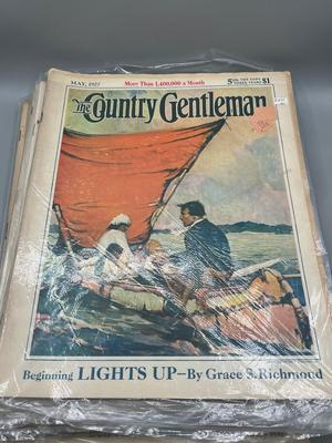 LOT 104: Antique and Vintage Country Gentleman Magazine Copies