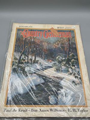 LOT 104: Antique and Vintage Country Gentleman Magazine Copies
