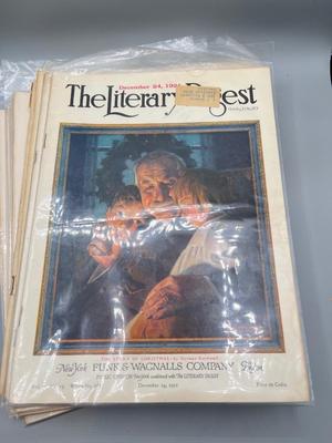 LOT 106: Antique Copies of Literary Digest