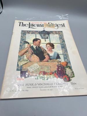 LOT 106: Antique Copies of Literary Digest