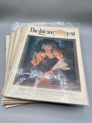 LOT 106: Antique Copies of Literary Digest