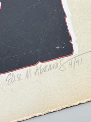 LOT 107: Artist-Signed Numbered Print