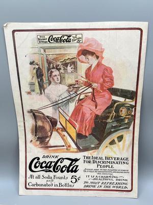 LOT 108: Antique Coca-Cola Magazine Advertisements