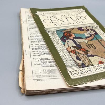 LOT 109: Antique Copies of Century Magazine