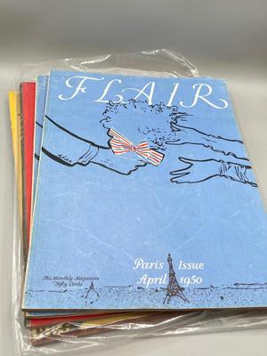 LOT 112: Vintage Flair Magazine Copies